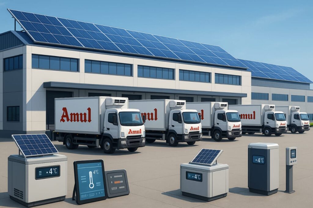 Amul Bets Big on Solar-Powered Cold Chain to Secure India's Dairy ...